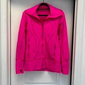 Lululemon hot pink zip up